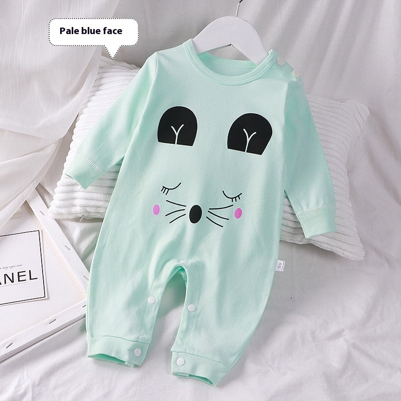 "Baby Children's Cotton Floral Jumpsuit | Soft, Stylish Baby Outfit"