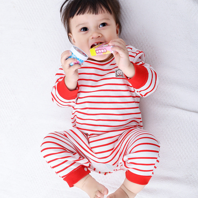 "Baby Children's Cotton Floral Jumpsuit | Soft, Stylish Baby Outfit"