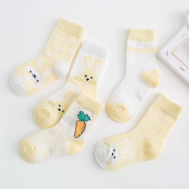 "Breathable Cotton Baby Socks | Unisex Soft and Comfortable Infant Socks"