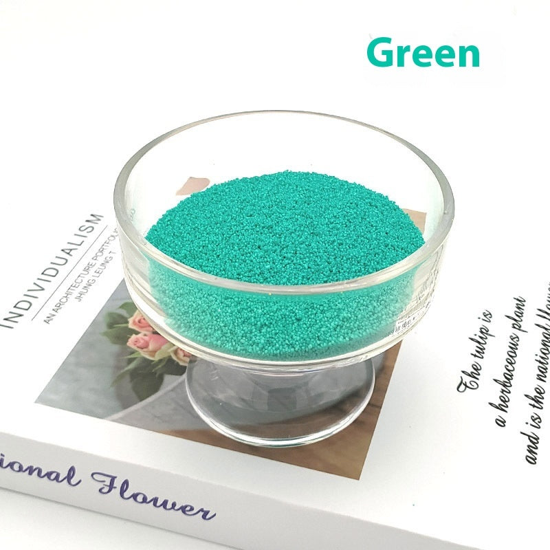 Natural Plant Aromatherapy Sand Painting Color | Enrique Alvarez-Sala Art