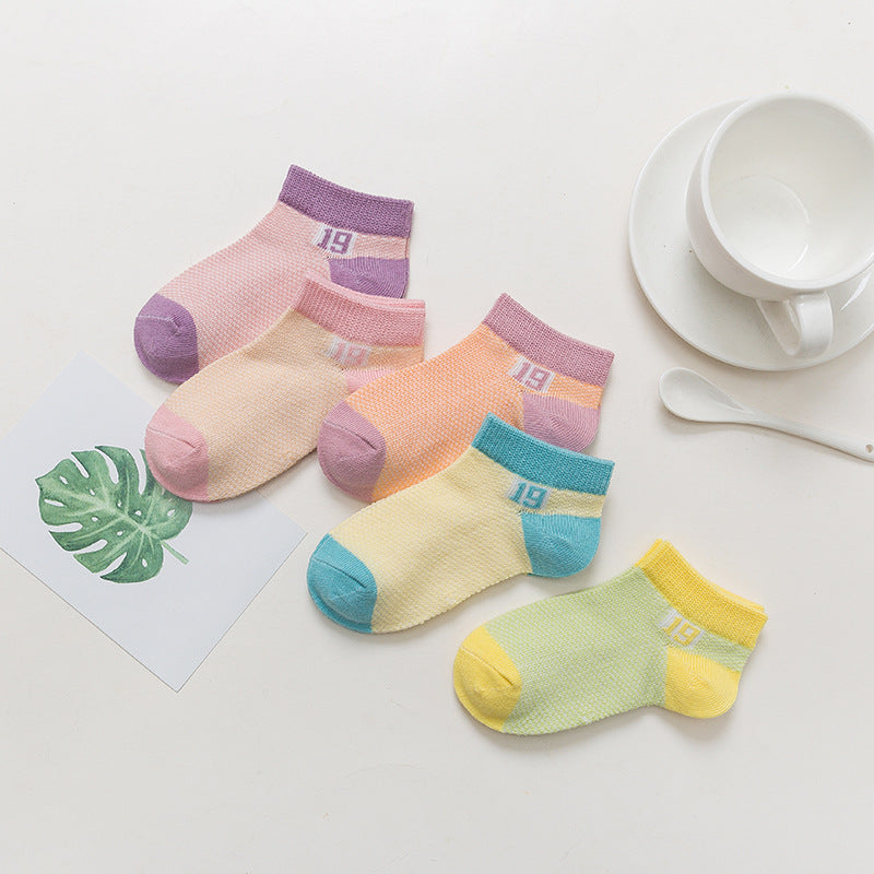 "Breathable Cotton Baby Socks | Unisex Soft and Comfortable Infant Socks"