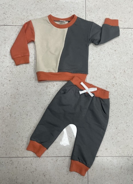 Matching Long-sleeve Sweater Set | Cozy & Stylish Two-piece Outfit