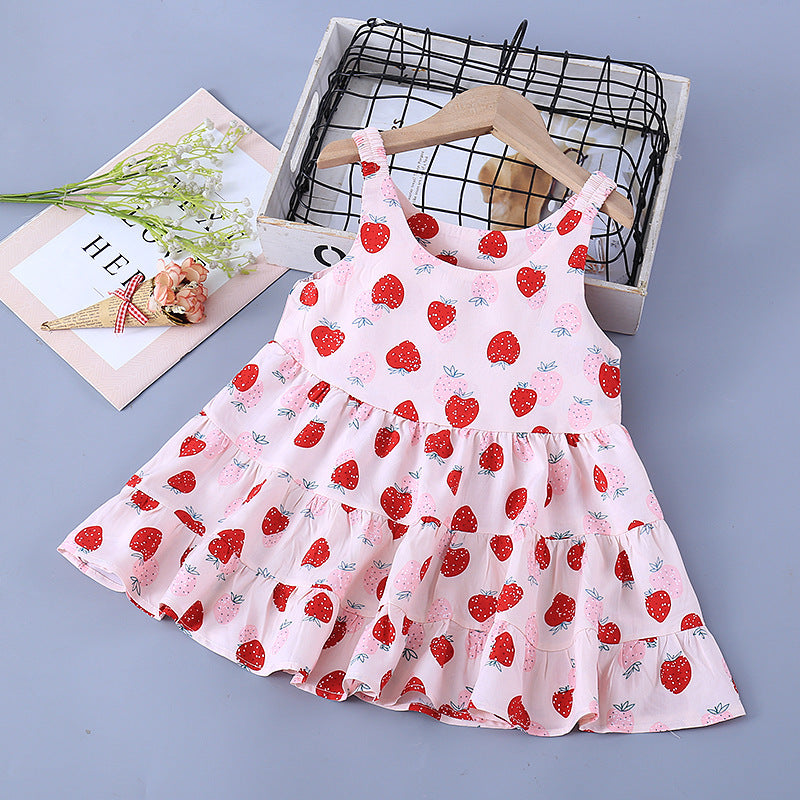 Fashion Personality Children Bourette Dress | Stylish & Comfortable