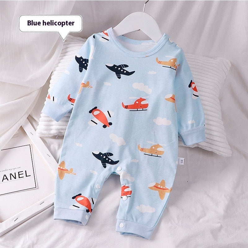 "Baby Children's Cotton Floral Jumpsuit | Soft, Stylish Baby Outfit"