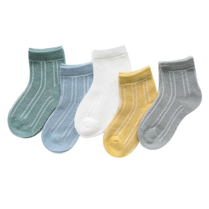 "Breathable Cotton Baby Socks | Unisex Soft and Comfortable Infant Socks"