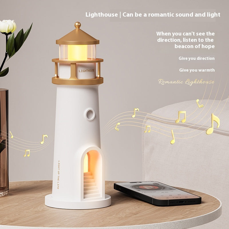 Lighthouse Night Light | Moonlight Atmosphere Sleeping Light Ornament