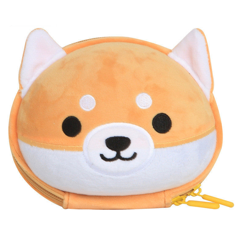 "Cute Shiba Inu Cartoon Crossbody Bag for Kids | Stylish Children’s Bag"
