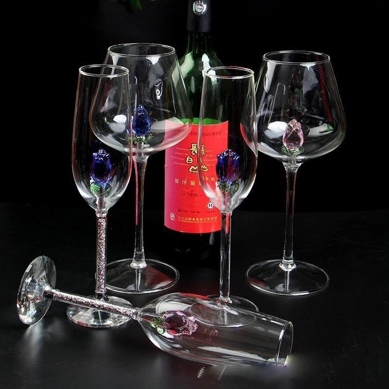 Rose Champagne Glass | Elegant & Simple Glass for Special Occasions