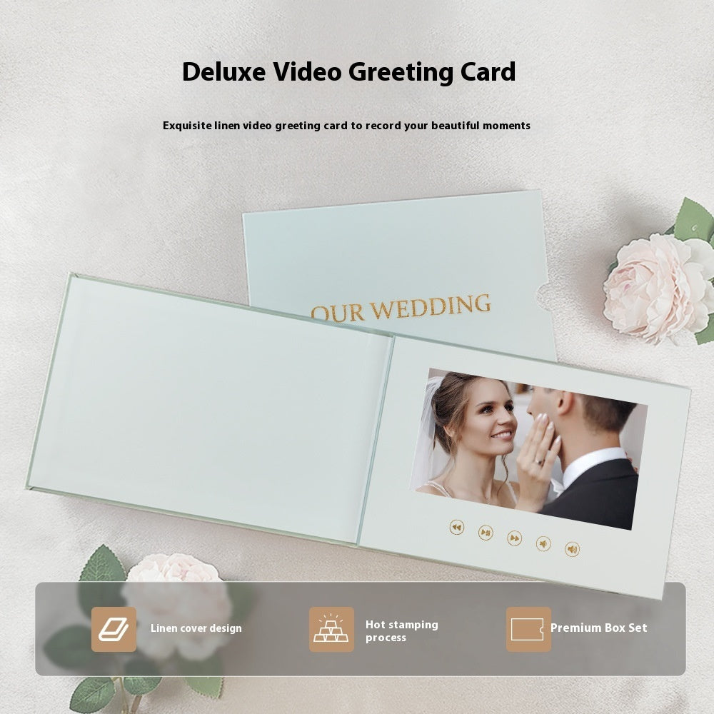 Multi-functional Commercial Wedding Video Invitation | Customizable & Elegant