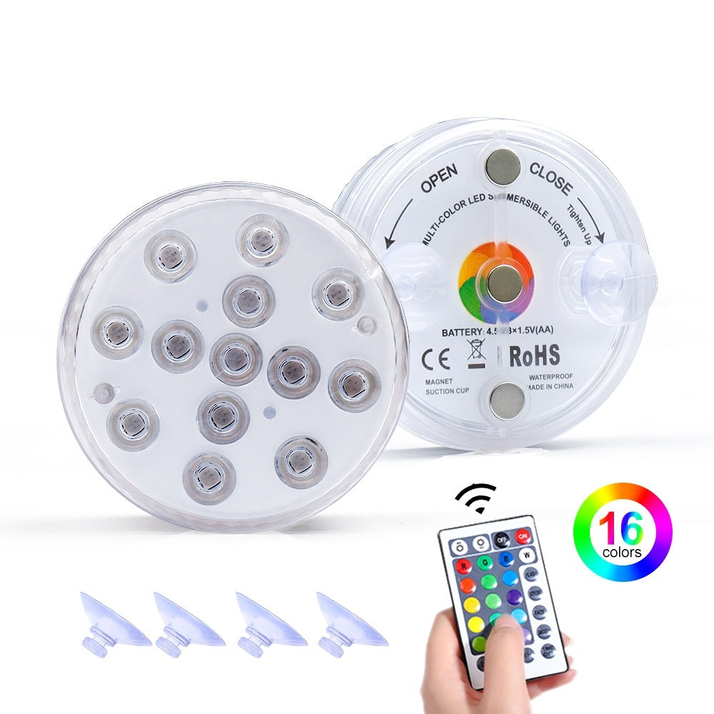 LED Diving Light | Magnetic Suction Cup Underwater Light for Diving
