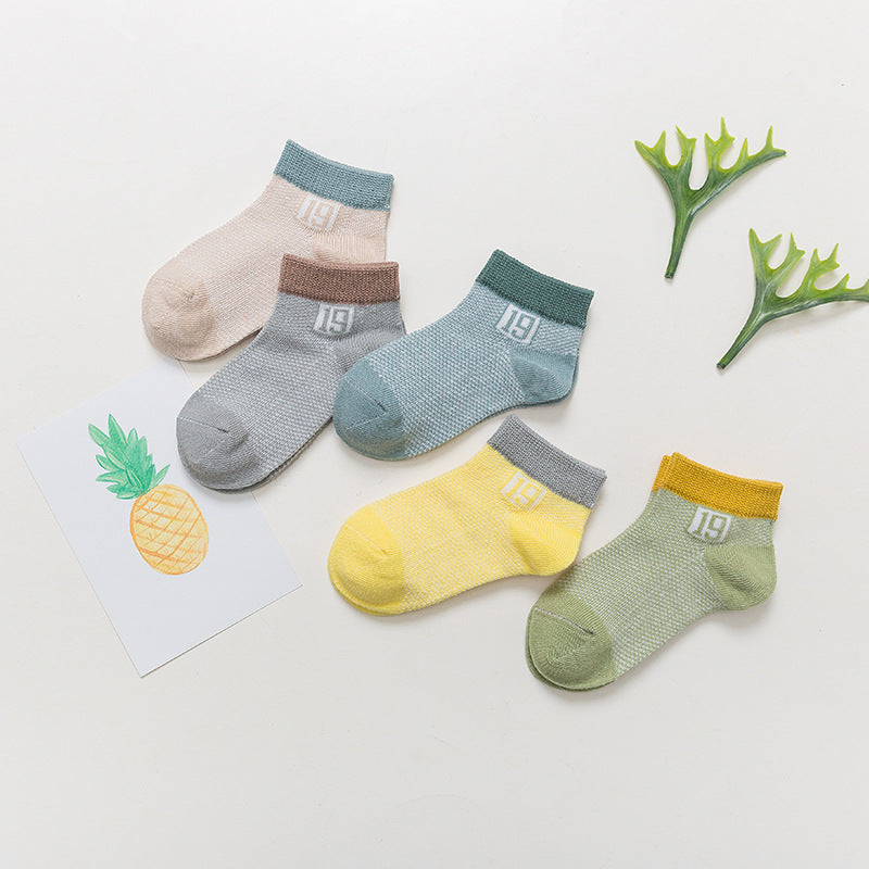 "Breathable Cotton Baby Socks | Unisex Soft and Comfortable Infant Socks"