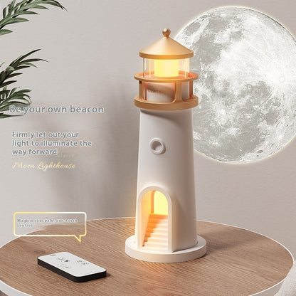 Lighthouse Night Light Moonlight Atmosphere Sleeping Light Creative Ornaments