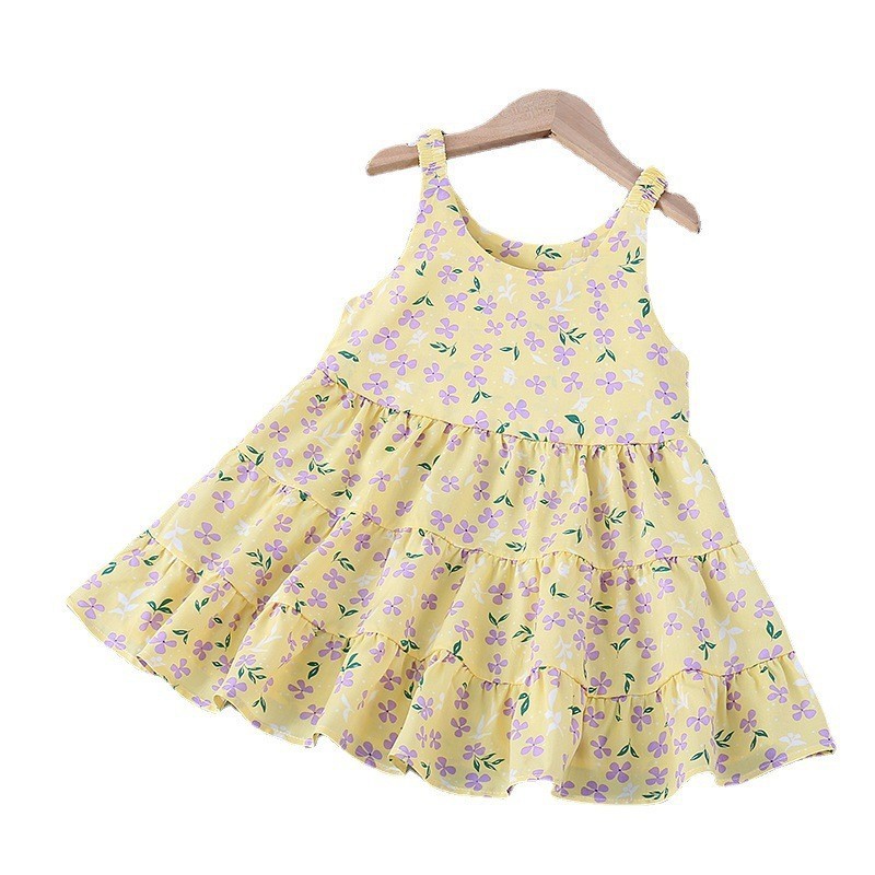 Fashion Personality Children Bourette Dress