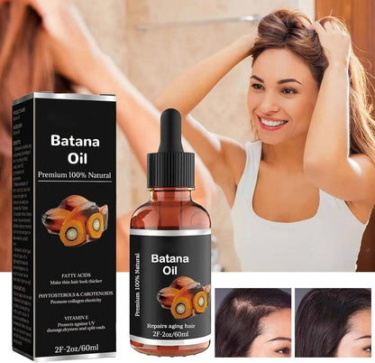 100% Pure Natural Organic Hair and Skin Batana Oil Growth Treatment Nourish Reduce Hair Loss Anti-Breakage Hair Products