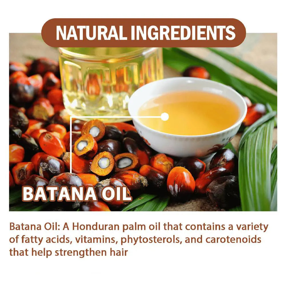 100% Pure Natural Organic Hair and Skin Batana Oil Growth Treatment Nourish Reduce Hair Loss Anti-Breakage Hair Products